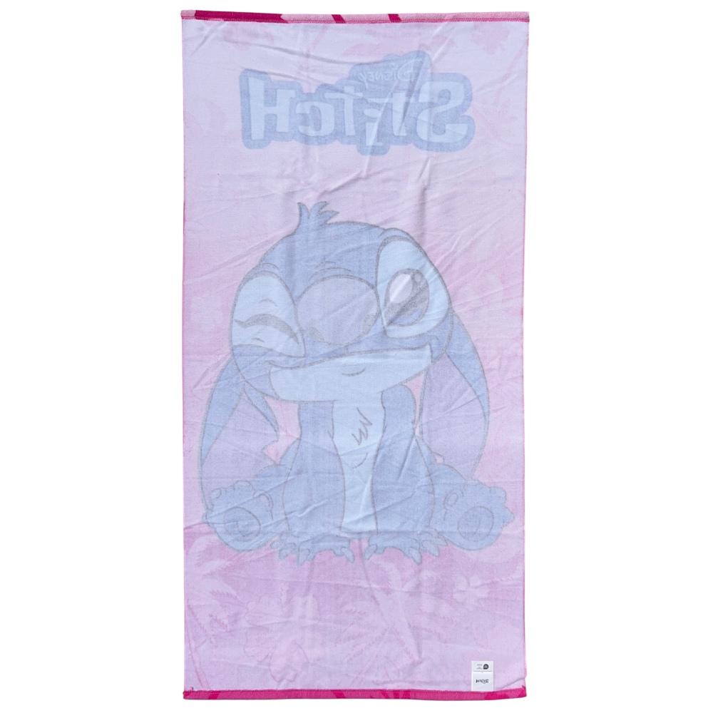 Telo Mare Stitch DISNEY Asciugamano per Bambine in Microfibra CM 140x70 - Je14189ad