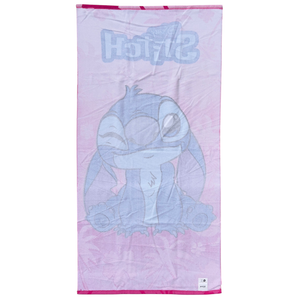 Telo Mare Stitch DISNEY Asciugamano per Bambine in Microfibra CM 140x70 - Je14189ad