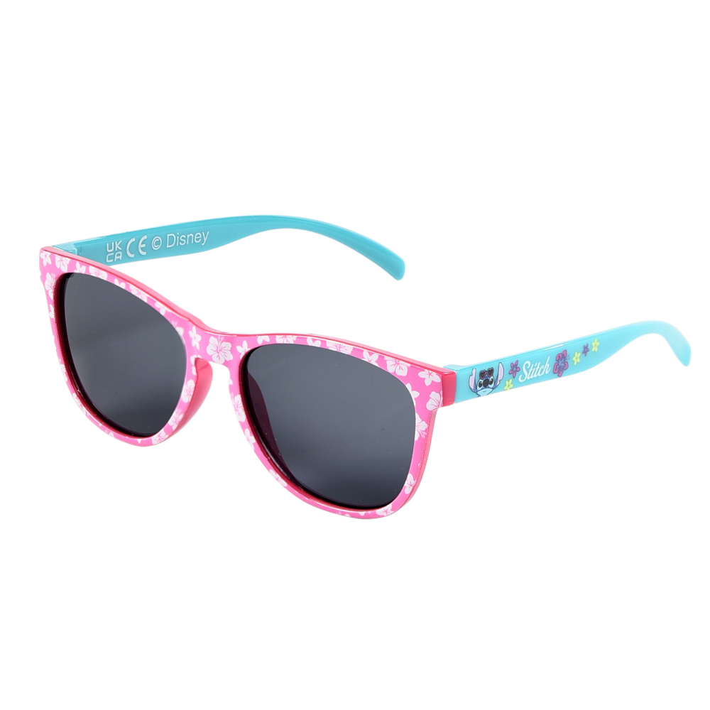 Occhiali da Sole Stitch DISNEY Bambina Uv400 Filtro 3 Montatura in Policarbonato - Ez25002