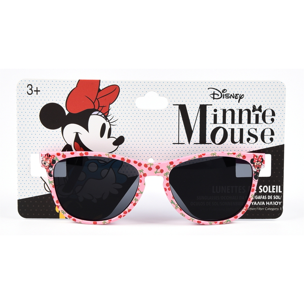 Occhiali da Sole Minnie DISNEY Bambina Uv400 Filtro 3 Montatura in Policarbonato - Ez25020