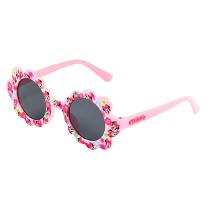 Occhiali da Sole Minnie DISNEY Bambina Uv400 Filtro 3 Montatura Fiore in Policarbonato - Ez25022