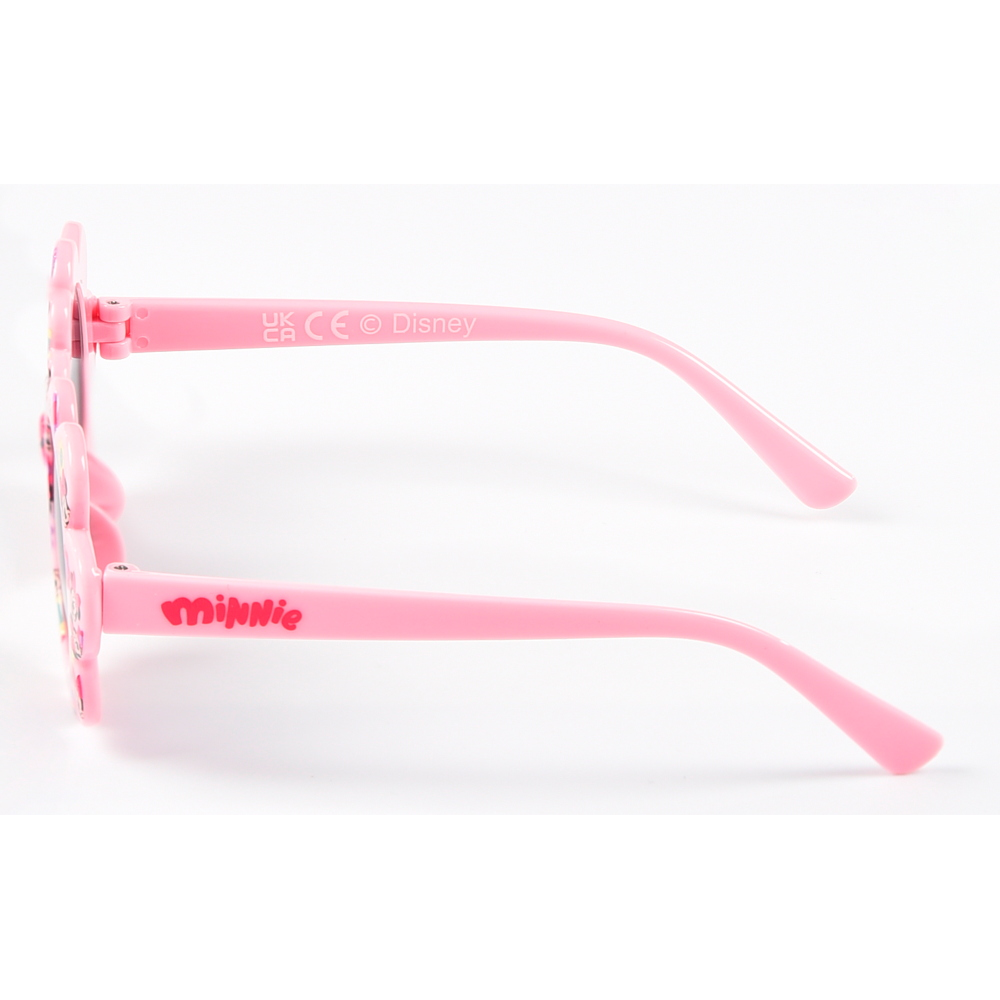 Occhiali da Sole Minnie DISNEY Bambina Uv400 Filtro 3 Montatura Fiore in Policarbonato - Ez25022