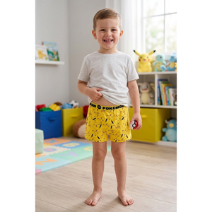 Boxer Set 2 Pezzi Pikachu Pokemon Mutande in Cotone 4/10 Anni - Ez30003/1