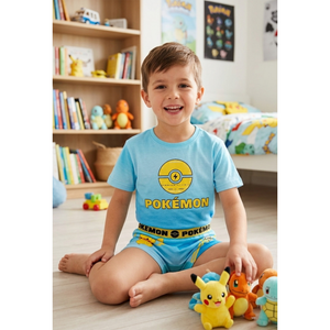 Boxer Set 2 Pezzi Pikachu Pokemon Mutande in Cotone 4/10 Anni - Ez30003/1