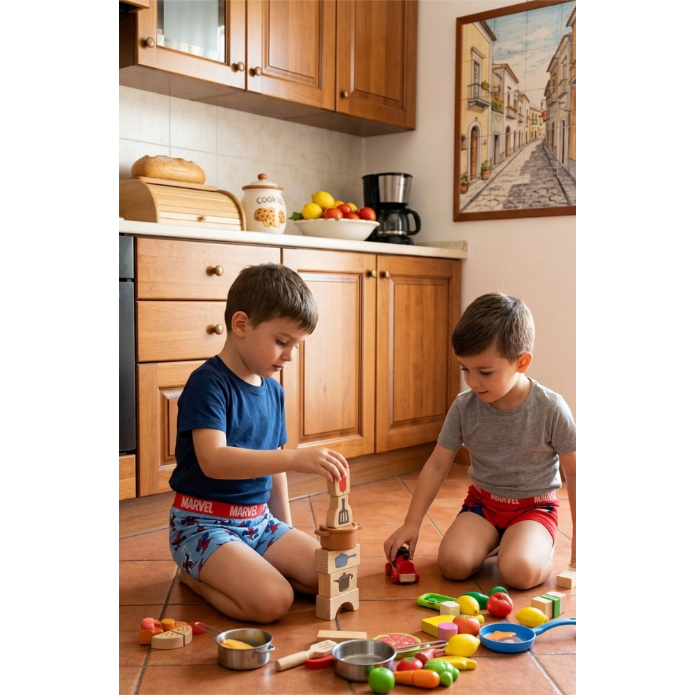 Boxer Set 2 Pezzi Spiderman MARVEL Mutande in Cotone 3/8 Anni - Ez30039/1
