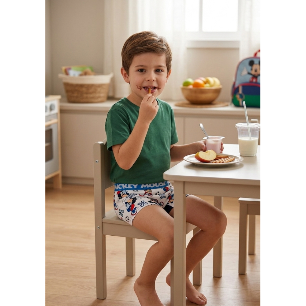 Boxer Set 2 Pezzi Topolino DISNEY Mutande in Cotone 3/6 Anni - Ez30026/2