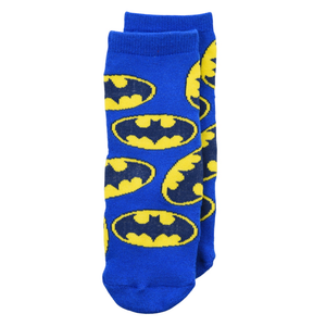 Calzini Antiscivolo Batman in Misto Cotone 3 Paia Assortiti Bambini 23/34 - Hy06052