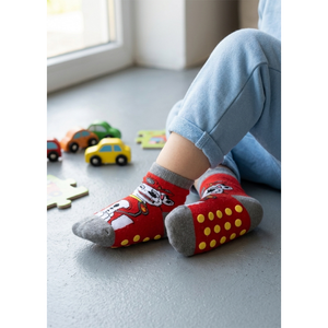 Calzini Antiscivolo Paw Patrol in Misto Cotone 3 Paia Assortiti Bambini 23/34 - Hy06067