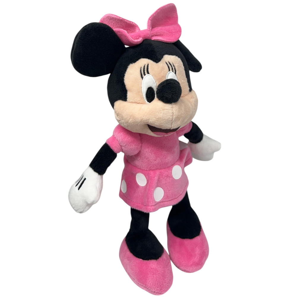 Peluche Minnie Mouse DISNEY Fuxia Pupazzo 33 CM - 71478ptd