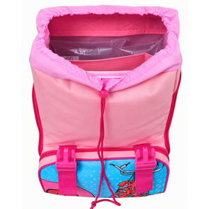 Zaino Faccine Bambina Estensibile Borsa Scuola Elementare Cm. 40x29x28 - Cj0450b