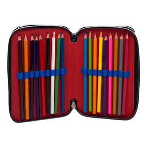 Astuccio Scuola Avengers MARVEL Multiscomparto 3 Zip Portacolori Giotto - 5555