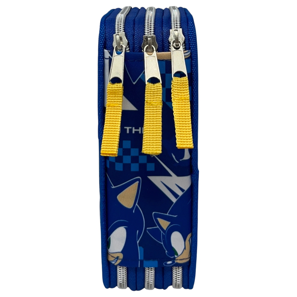 Astuccio Scuola Sonic Multiscomparto 3 Zip Portacolori Giotto - 5561