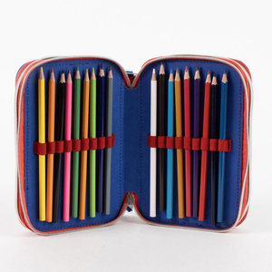 Astuccio Scuola Spiderman MARVEL Multiscomparto 3 Zip Portacolori Giotto - 5562