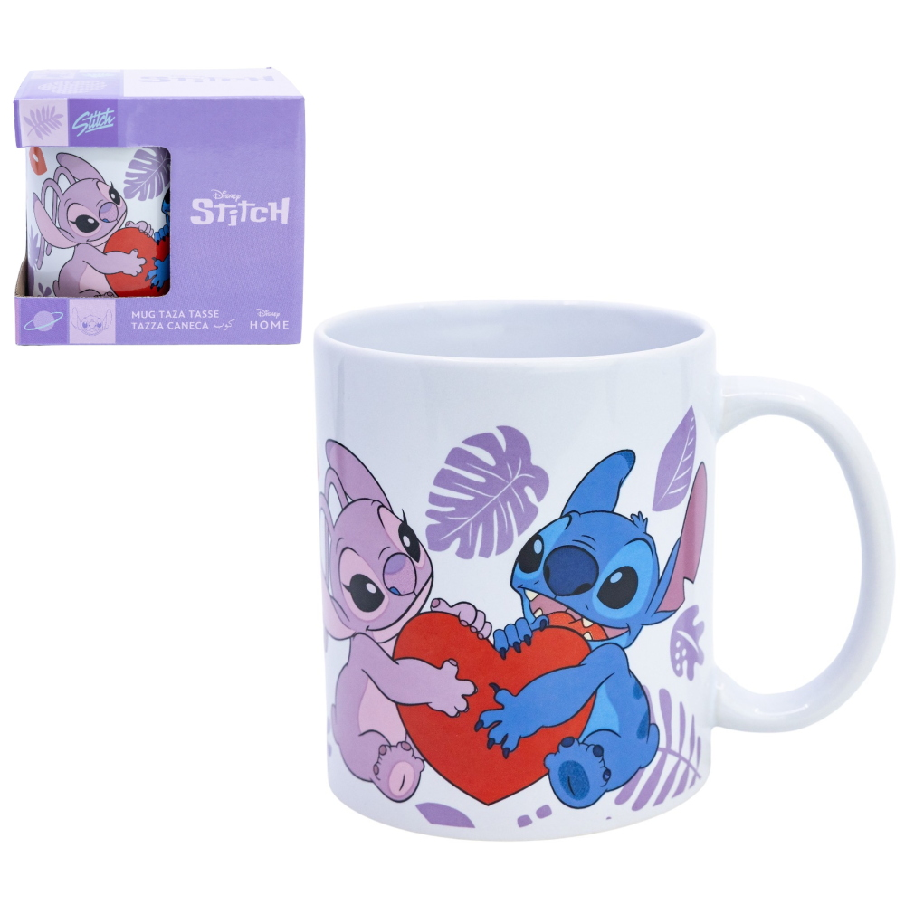 Tazza in Ceramica Stitch DISNEY Modello Mug 325 Ml in Confezione - 85997