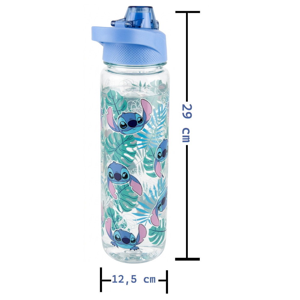 Borraccia Ecozen Stitch DISNEY in Tritan Bottiglia con Beccuccio per Adulti- 86679