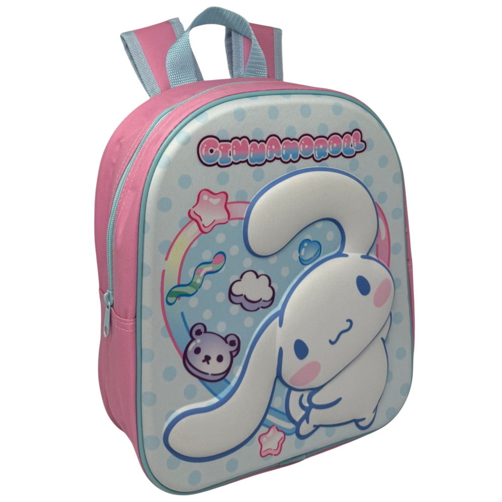 Zaino Asilo 3d Cinnamoroll Sanrio Immagine a Rilievo Borsa Scuola Tempo Libero - 1000eva315283