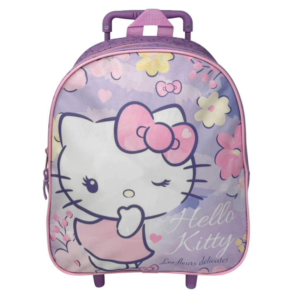 Zaino Asilo Trolley Hello Kitty Sanrio Borsa per Scuola Materna Tempo Libero - 1042815280