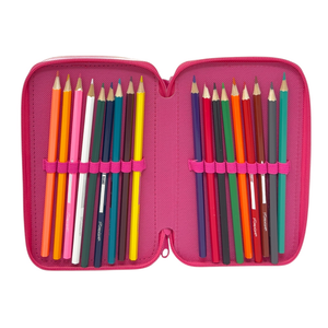 Astuccio 3 Zip Scuola My Melody Sanrio Multiscomparto Portacolori Giotto - 1004e5285