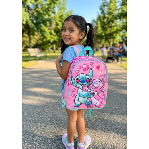 Zaino Asilo Stitch DISNEY Borsa Scuola Infanzia Tempo Libero Passeggio - 1012935292