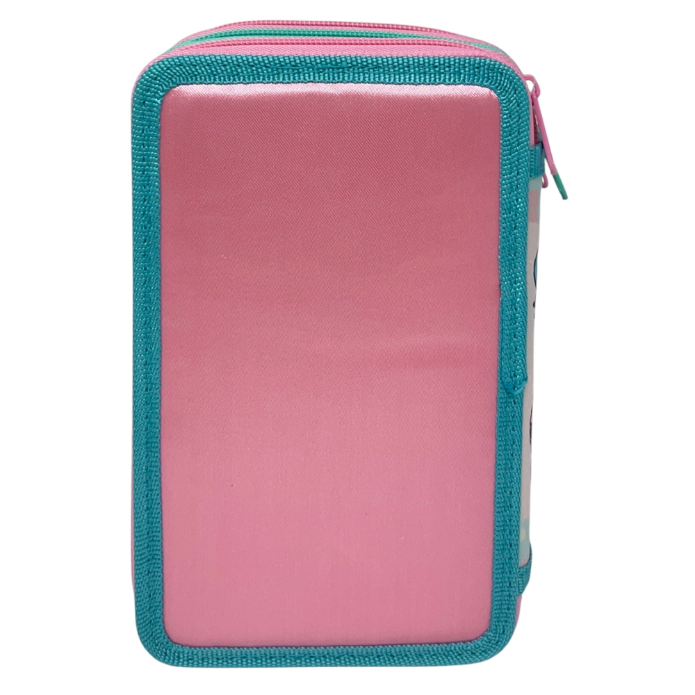 Astuccio 3 Zip Scuola Stitch DISNEY Multiscomparto Portacolori Giotto - 1004e5292