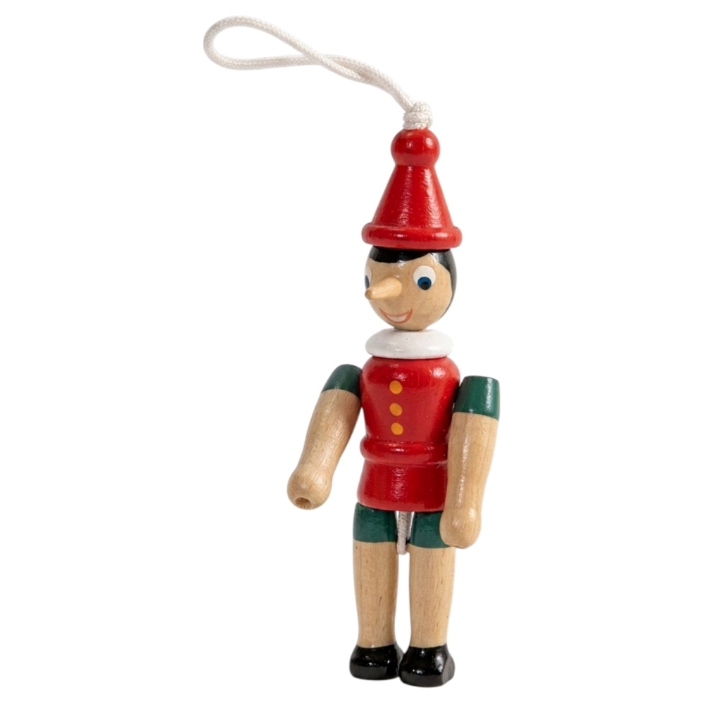 Figura Pinocchio DISNEY in Legno 10 CM