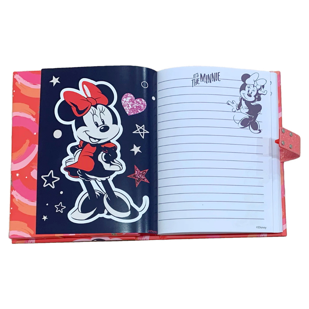 Diario Segreto Minnie Mouse DISNEY Combinazione Elettronica Bambina - Wd21497