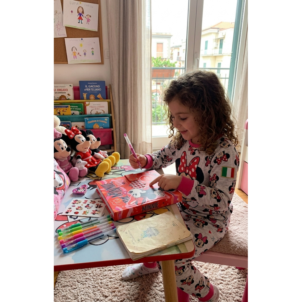 Diario Segreto Minnie Mouse DISNEY Combinazione Elettronica Bambina - Wd21497
