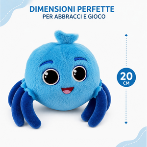 Peluche Whiskey il Ragnetto Pupazzo Filastrocca Cm. 20 - Pts59890