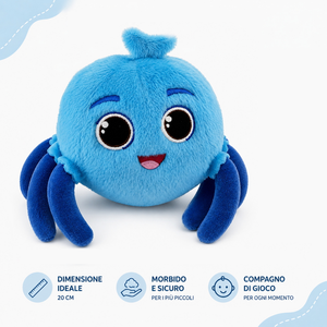 Peluche Whiskey il Ragnetto Pupazzo Filastrocca Cm. 20 - Pts59890