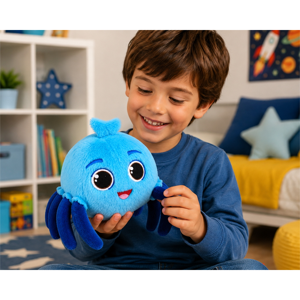 Peluche Whiskey il Ragnetto Pupazzo Filastrocca Cm. 20 - Pts59890