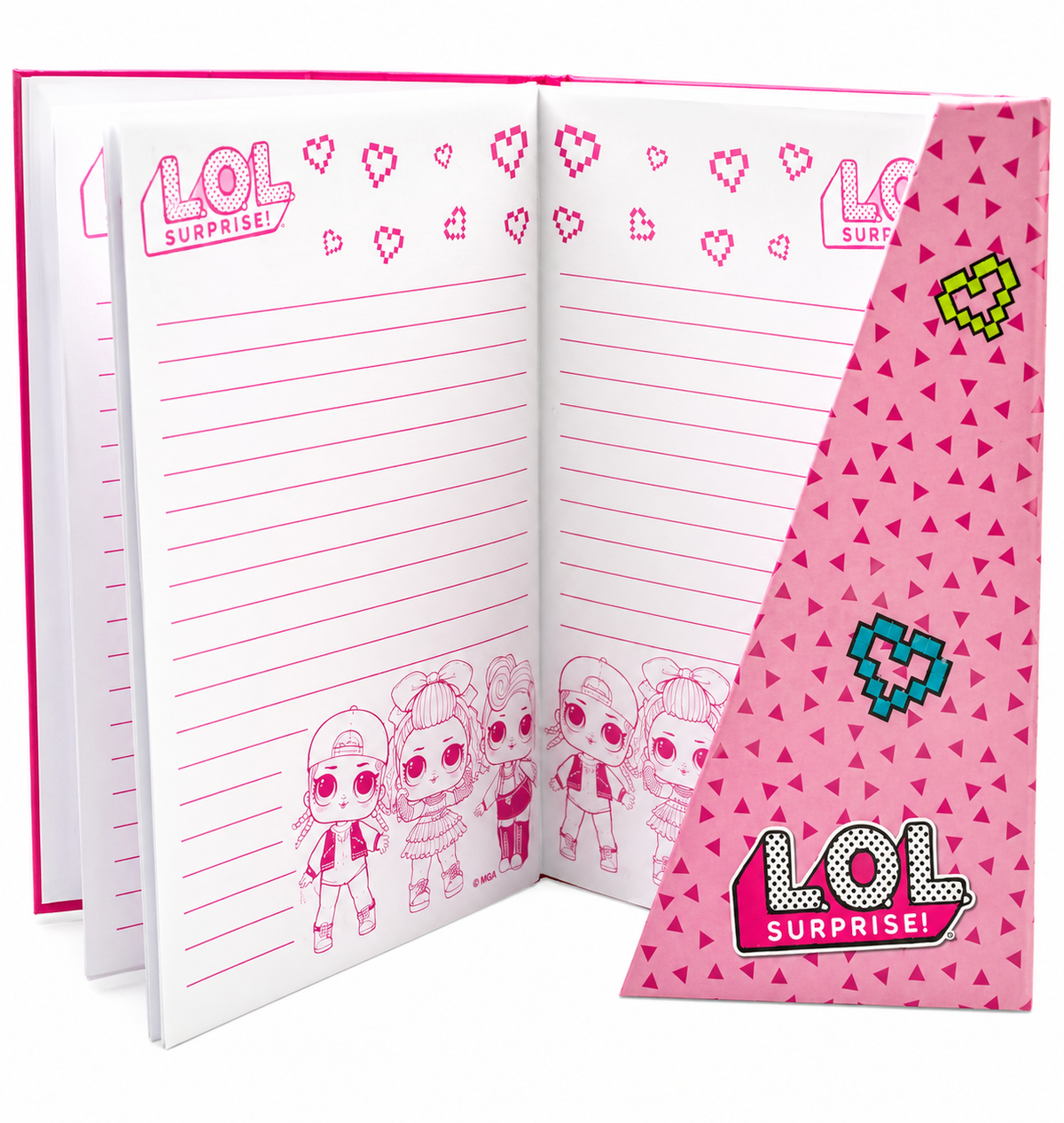 Diario Segreto Lol Surprise con Glitter Confezione Regalo Bambina - Mt09
