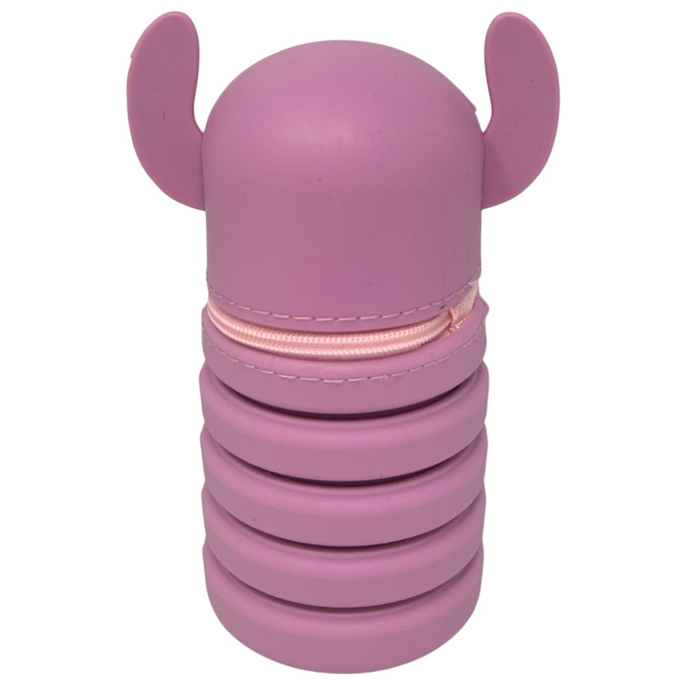 Tombolino in Silicone Stitch Angel DISNEY Astuccio Estensibile Porta Cancelleria 20 CM - Lst1266-G