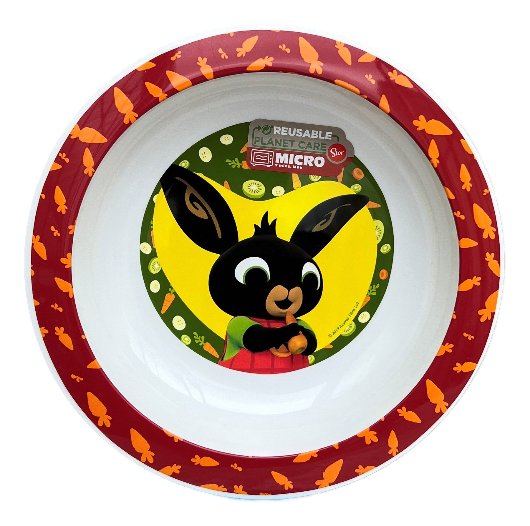 Set Pappa Bing Bunny Coniglietto 2 Piatti + Bicchiere Bambino - Bin19/3pz