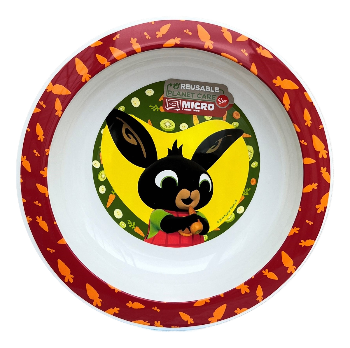 Piatto Fondo Bing Bunny Coniglietto in Plastica Diametro Cm. 20 - St1007