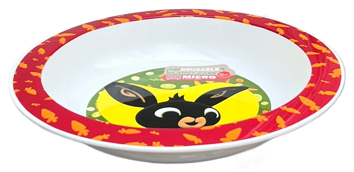 Piatto Fondo Bing Bunny Coniglietto in Plastica Diametro Cm. 20 - St1007