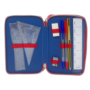Astuccio Multiscomparto Sonic 3 Zip per la Scuola Portacolori Giotto - Son37-6470