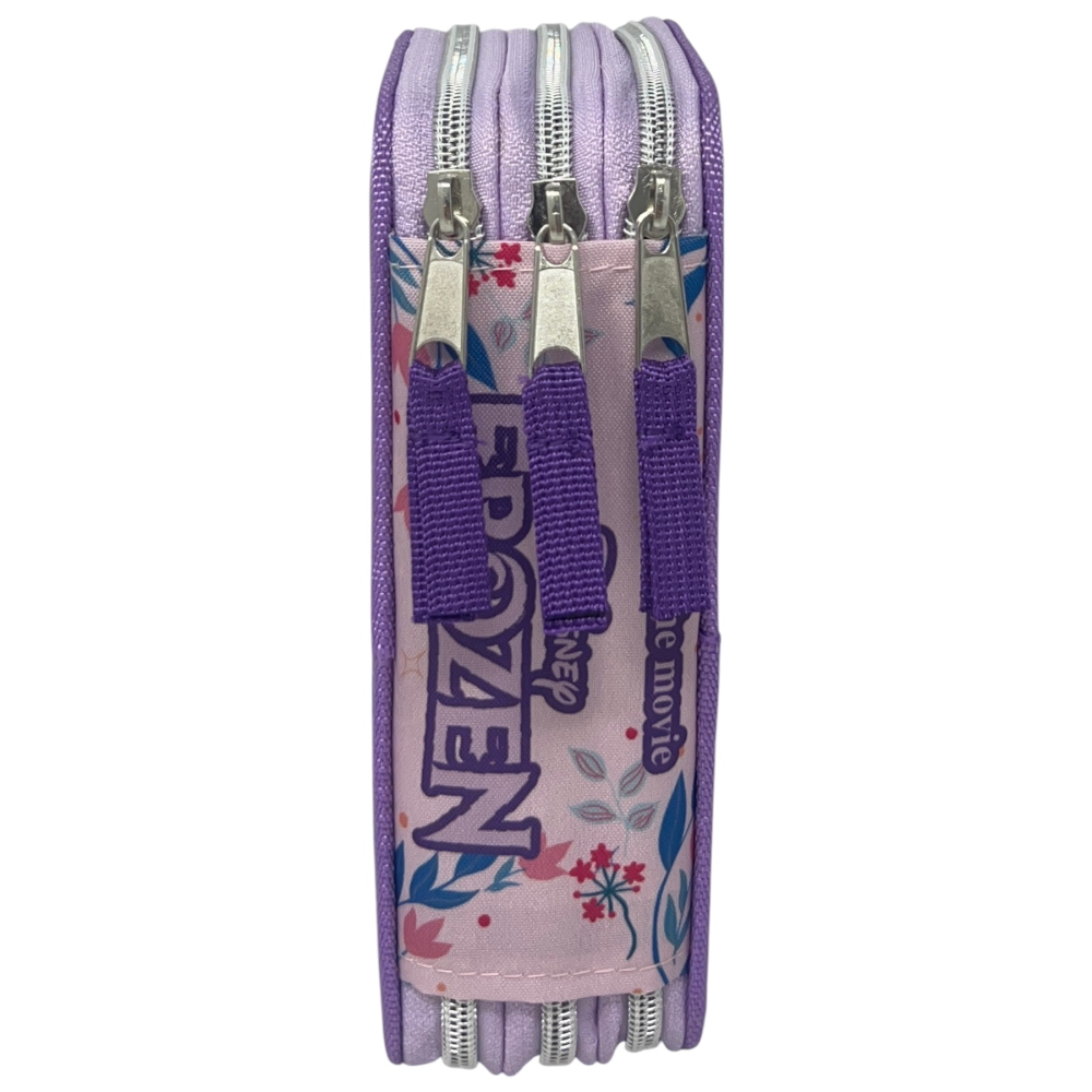 Astuccio Multiscomparto Frozen DISNEY 3 Zip per la Scuola Portacolori Giotto - Fro37-6469