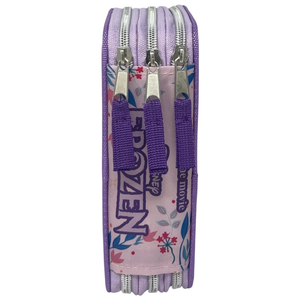 Astuccio Multiscomparto Frozen DISNEY 3 Zip per la Scuola Portacolori Giotto - Fro37-6469