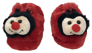 Pantofole Ciabatte in Peluche Invernali Coccinella Taglia 24-26 Bambina - 4006904