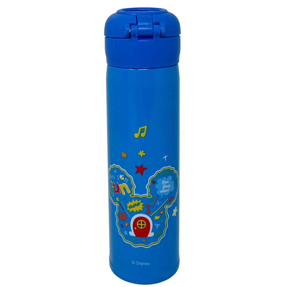 Borraccia Termica Topolino DISNEY in Acciaio Inox Apertura Pop-Up con Cannuccia 500 Ml - 40795679