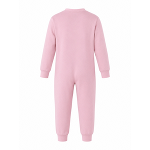 Pigiama Tutone Lungo Minnie Mouse DISNEY 100% Cotone Interlock - Min0050rosa