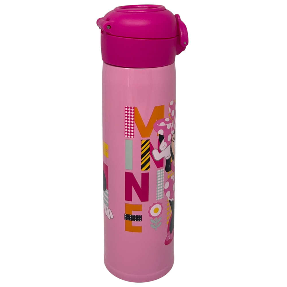 Borraccia Termica Minnie DISNEY in Acciaio Inox Apertura Pop-Up con Cannuccia 500 Ml - 40795680