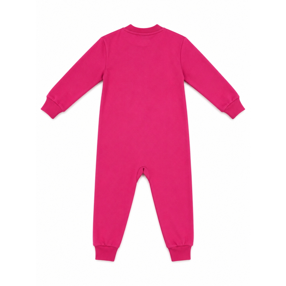 Pigiama Tutone Lungo Minnie Mouse DISNEY 100% Cotone Interlock - Min0050fuxia