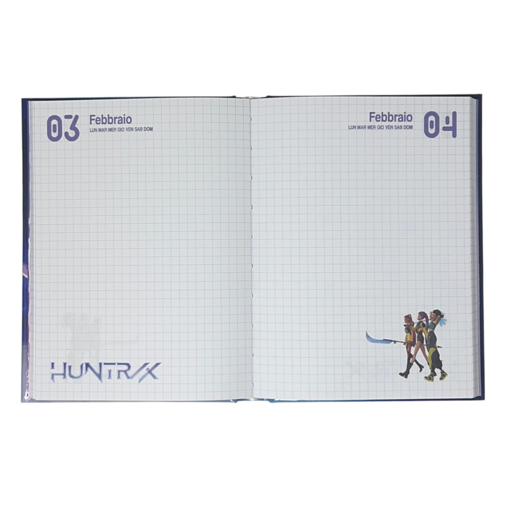 Diario K-Pop Demon Hunters Huntrix Agenda 10 Mesi Scuola Elementare Media - 4803