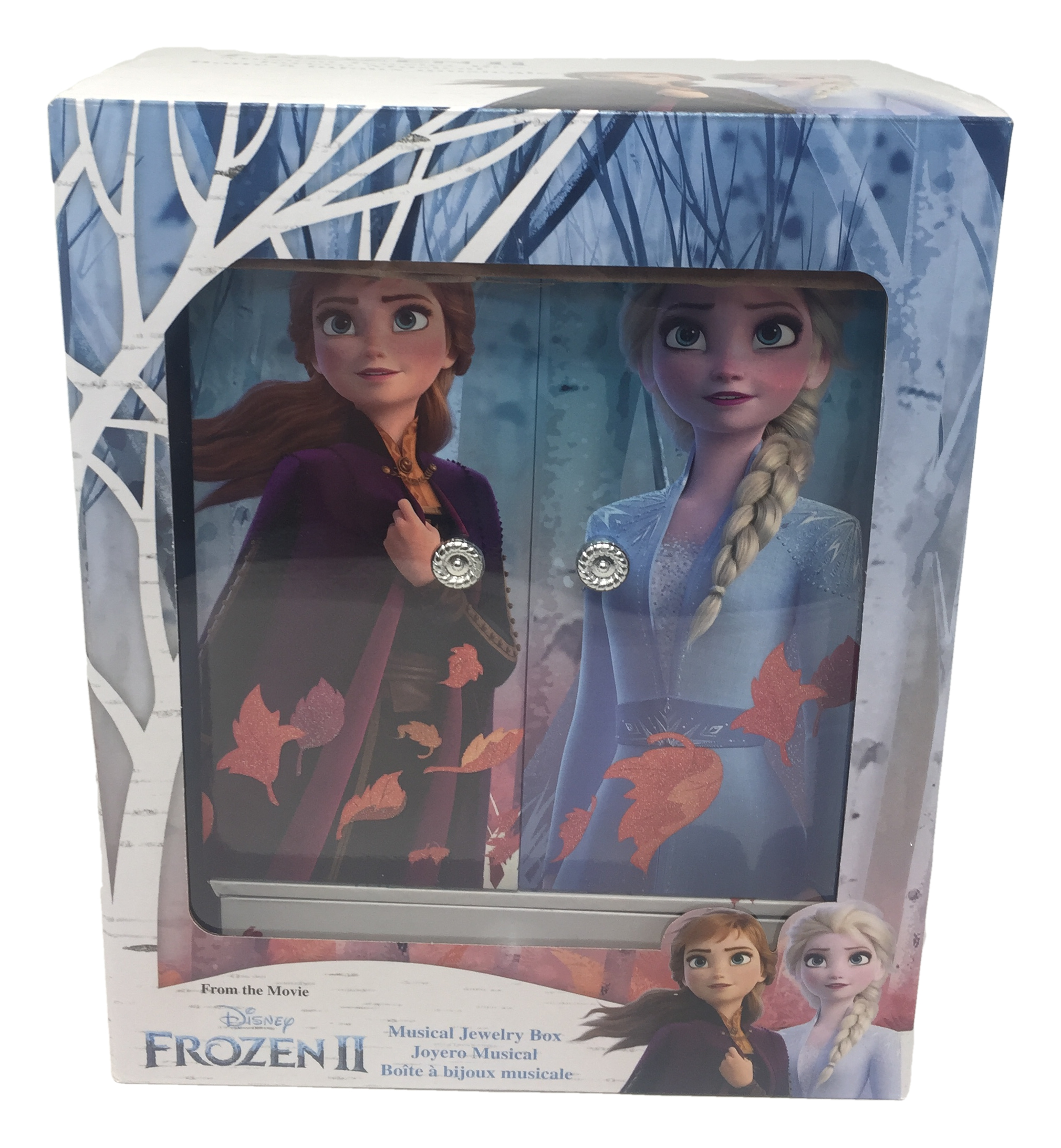 Portagioie Musicale Carillon Frozen Ii Elsa Anna DISNEY in Cartone - Wd20736