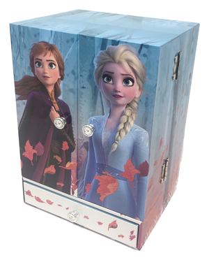 Portagioie Musicale Carillon Frozen Ii Elsa Anna DISNEY in Cartone - Wd20736