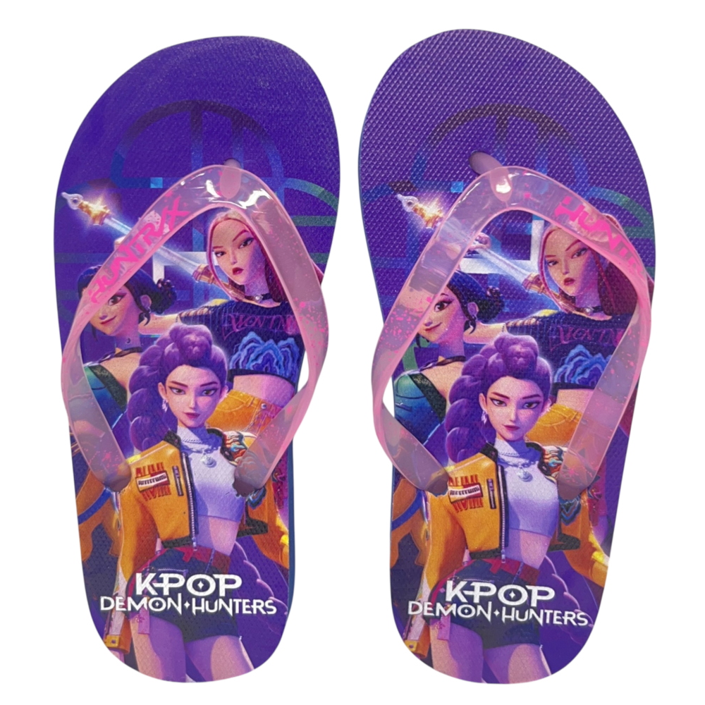 Infradito K Pop Demon Hunters Huntrix Ciabatte Mare Spiaggia Bambini- W17506mc