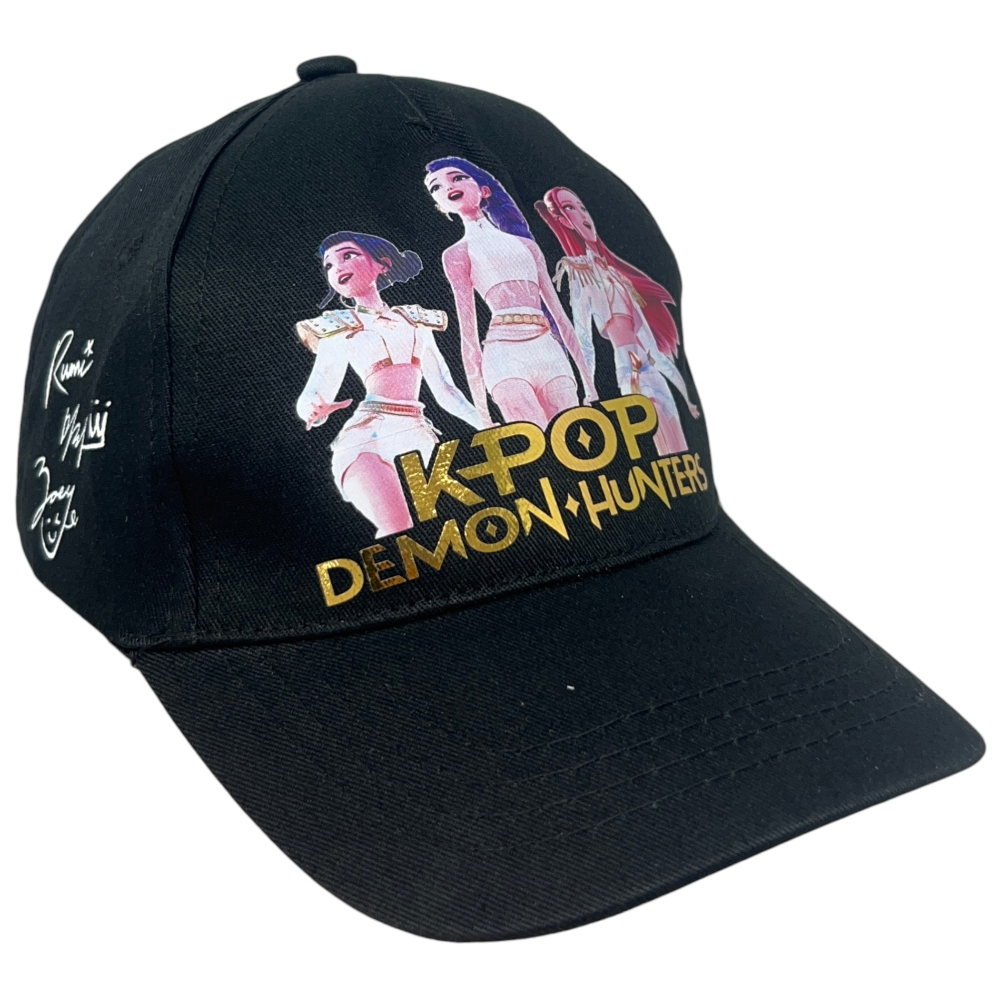 Cappello con Visiera Kpop Demon Hunters Huntrix Berretto con Chiusura Regolabile Bambina - W17063mc