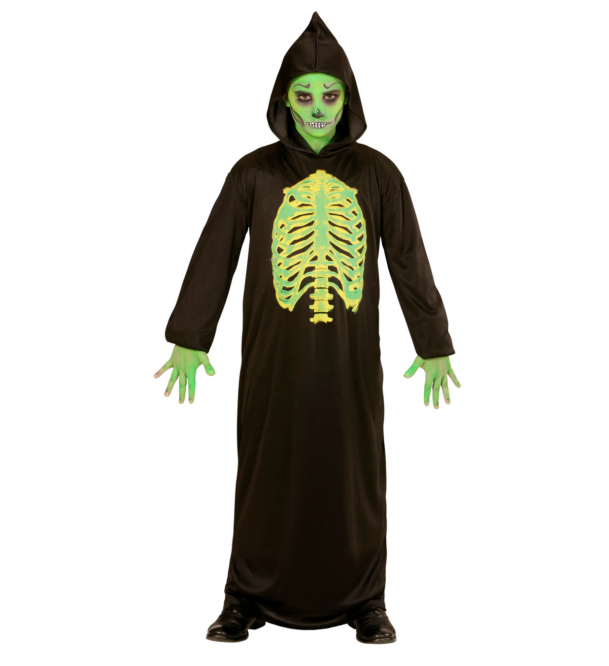 Costume Vestito Abito Travestimento Carnevale Halloween Bambino Mietitore Tossico - 0032