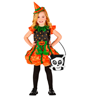 Cestino Borsetta Dolcetto O Scherzetto Teschio - Accessori Halloween Carnevale Cosplay Bambina - 01347